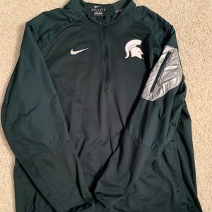 Mens Nike Michigan state zip up